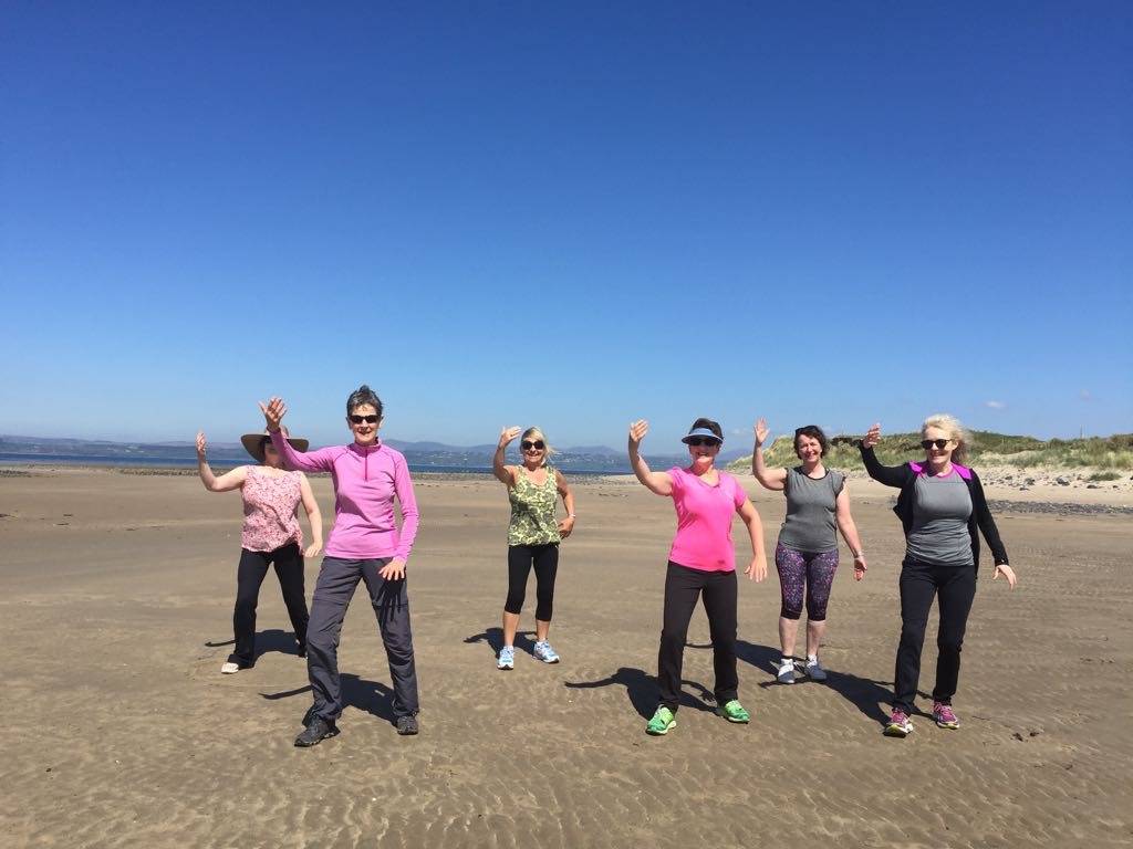 Best place to do tai chi, outside in the sunshine